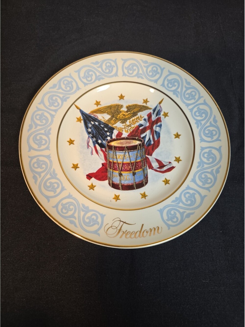 Avon Freedom Collector’s Plate by Enoch Wedgewood Tunstall England 1974